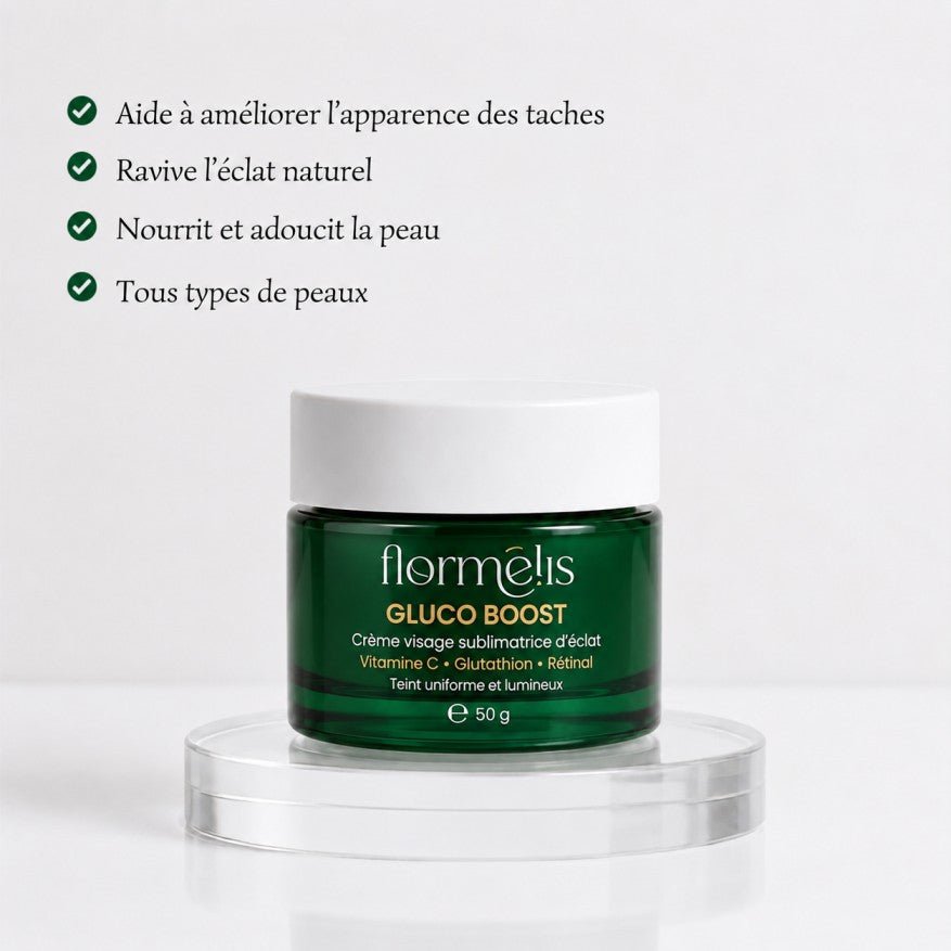 Crème de visage Gluco Boost - Flormélis