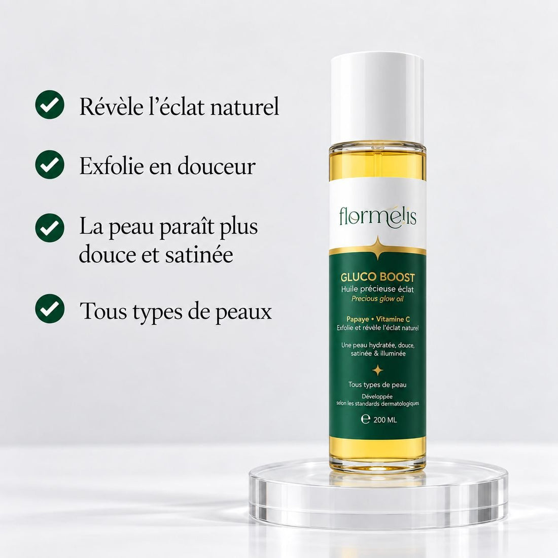 Huile précieuse Gluco Boost - Flormélis