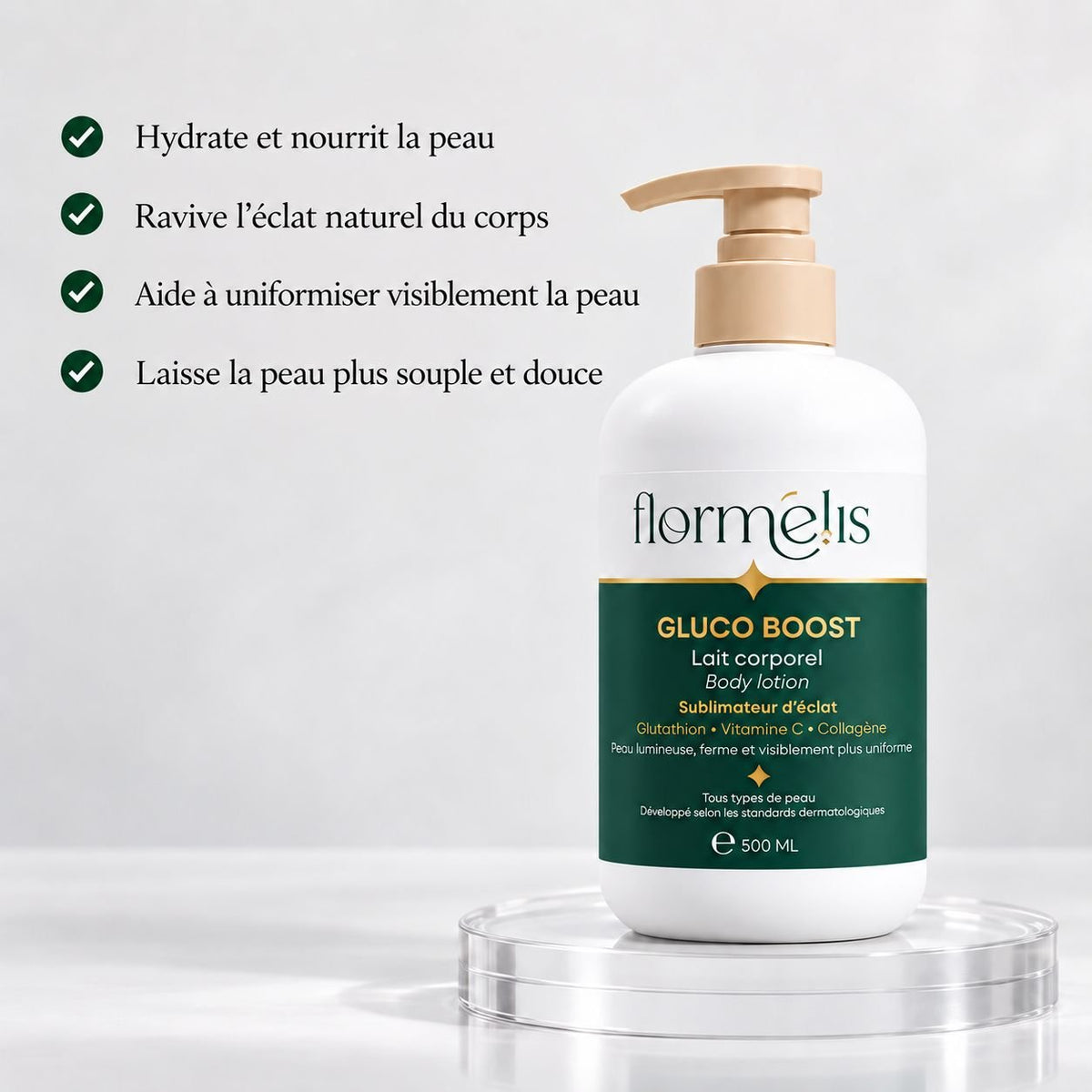 Lait Corporel Gluco Boost - Flormélis
